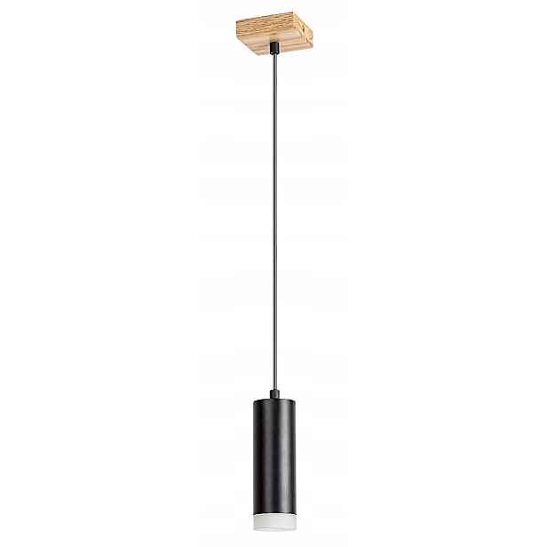 Závěsná lampa tuba GU10 1X5W barva dub 72121 Toras Rabalux