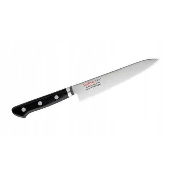 Nůž Petty Sekiryu Kuroi Tori 15 cm univerzální z oceli Aus 8, plast Pom
