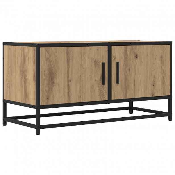 vidaXL Televizní skříň 80 x 34,5 x 40 cm Dub artisan Kompozitní dřevo