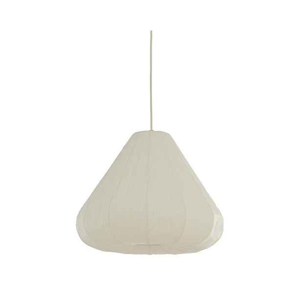 Krémové závěsné svítidlo s papírovým stínidlem ø 10 cm Sarella – Light & Living