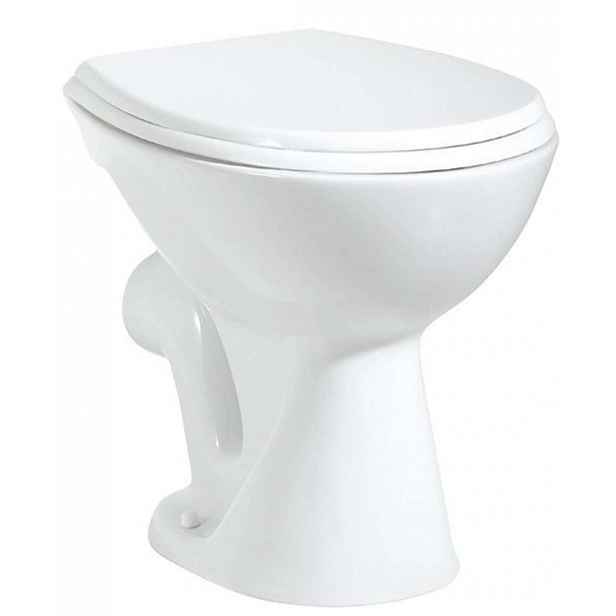 Aqualine - Stojící WC, zadní odpad, bílá TP330