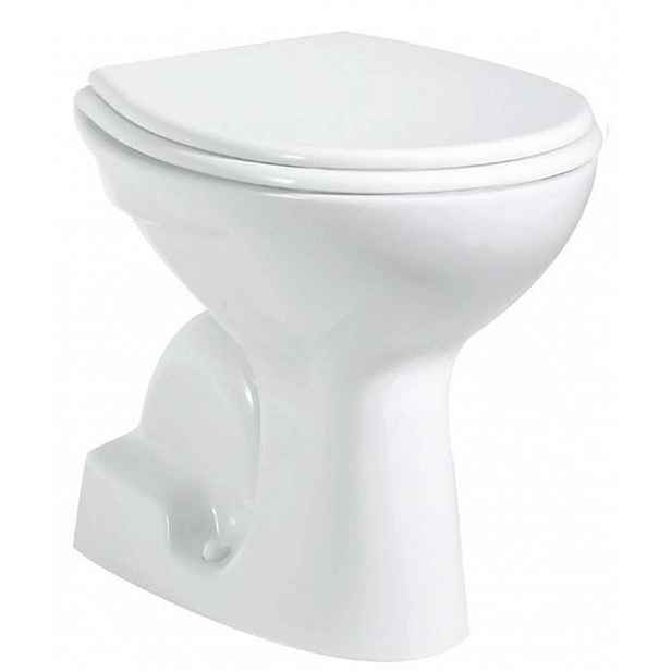Aqualine - Stojící WC, spodní odpad, bílá TP340