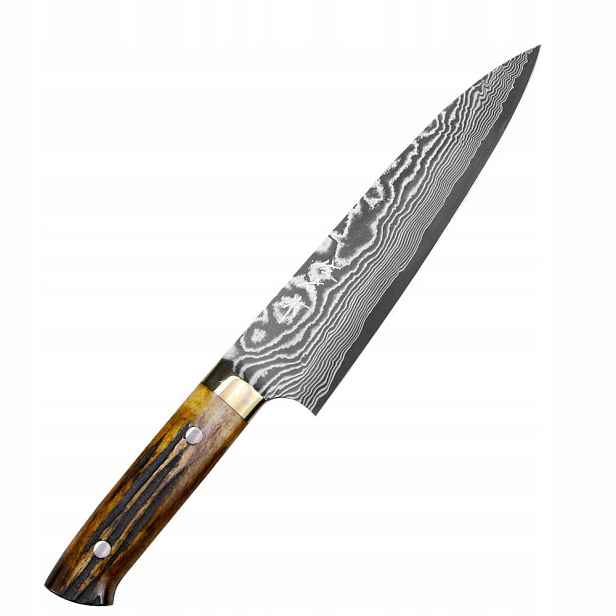 Takeshi Saji Ybb Ručně kovaný VG-10 Japonský Nůž pro šéfkuchaře 21 cm