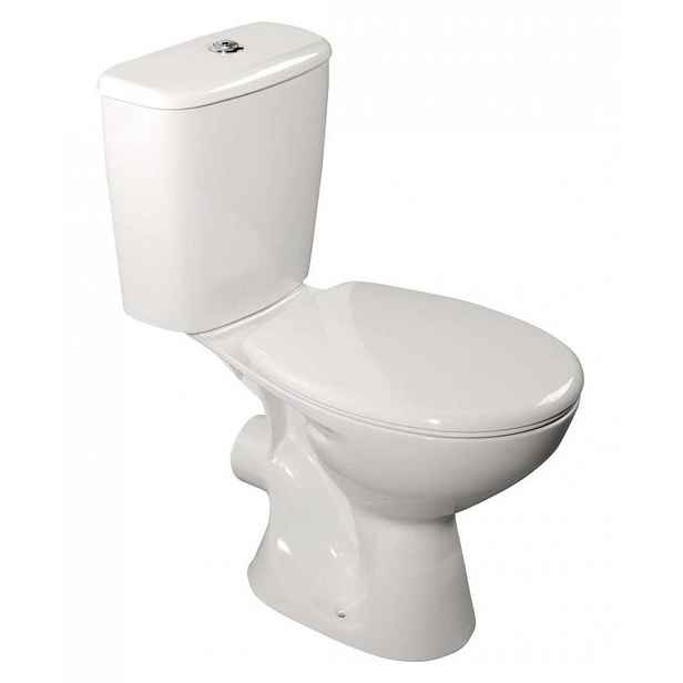 Aqualine Juan WC - WC kombi, zadní odpad, bílá LC2154