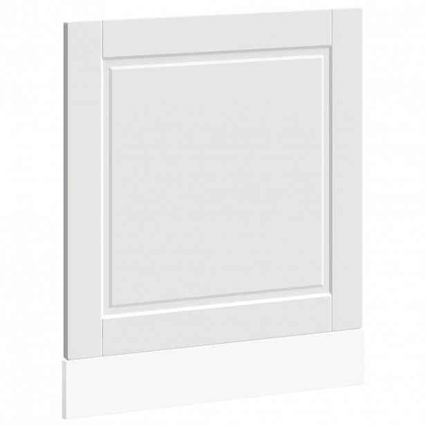 vidaXL Panel na myčku Porto bílý 60x1,5x57 cm kompozitní dřevo