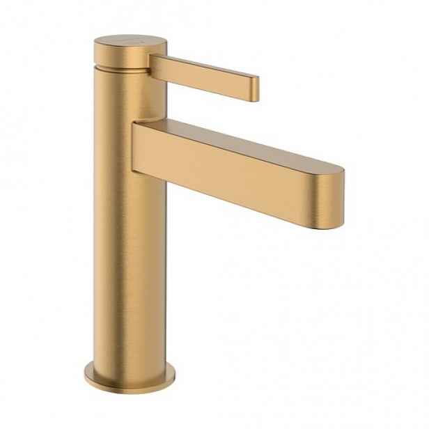 Hansgrohe Finoris umyvadlová baterie s výpustí kartáčovaný bronz 76025140