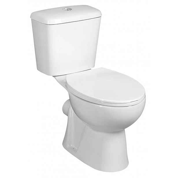 Aqualine Jose - WC kombi, zadní odpad, bílá PS8812