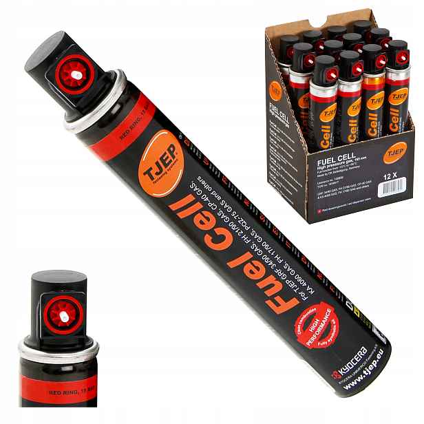 Gaz Pro Hřebíkovačky Tjep Red 80ML 12 Ks