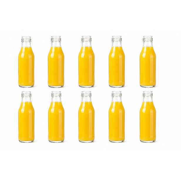 30 x skleněná láhev 330 ml na džusy a zavařeniny R28