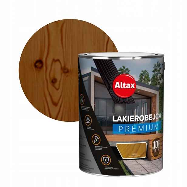 Altax Prémiový Lak Na Dřevo 5 L Ořech