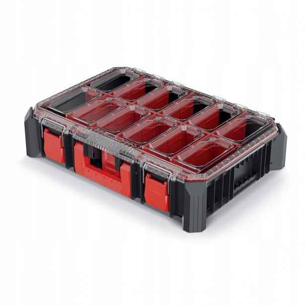 Kistenberg organizér Msx 543*368*126mm, černý, přepážky