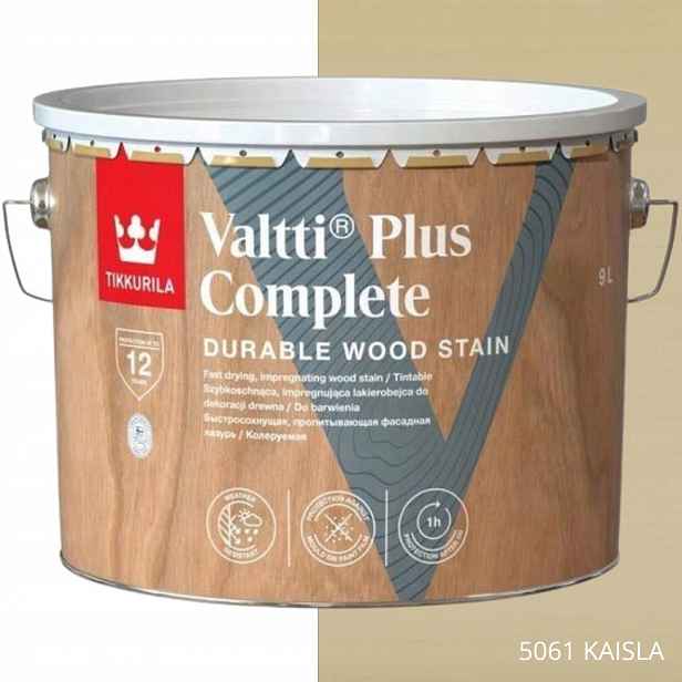 Tikkurila Lakovací Hmota Valtti Plus Complete 9L Barva 5061 Kaisla