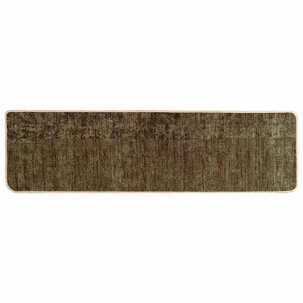 vidaXL Běhoun MARSA Lesní zelená 50 x 200 cm Polyester a PVC