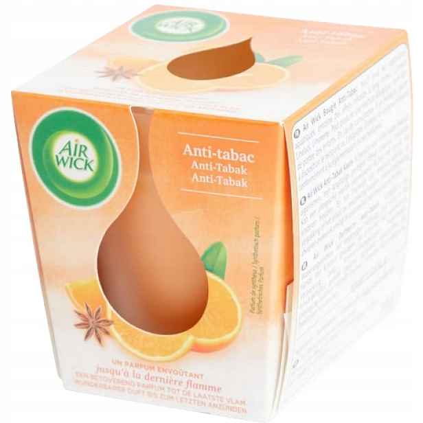 Anti-tabac Svíčky Air Wick 3 Kusy Parafínové, Na Nepříjemné Pachy