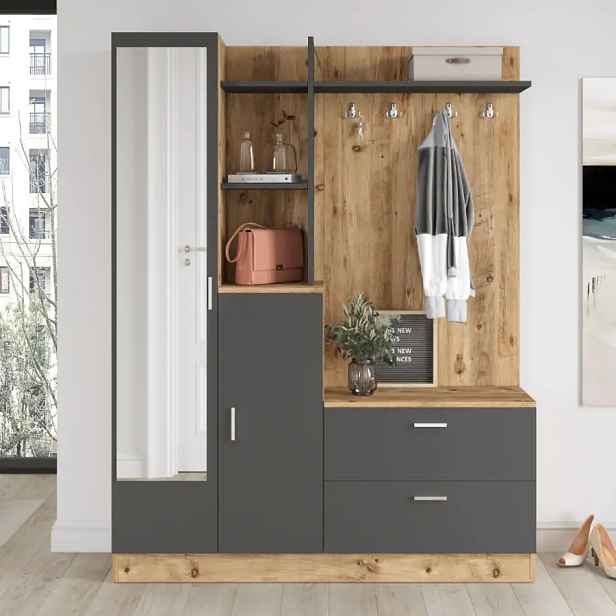 Casarredo Předsíňová sestava JOPLIN, borovice/antracit