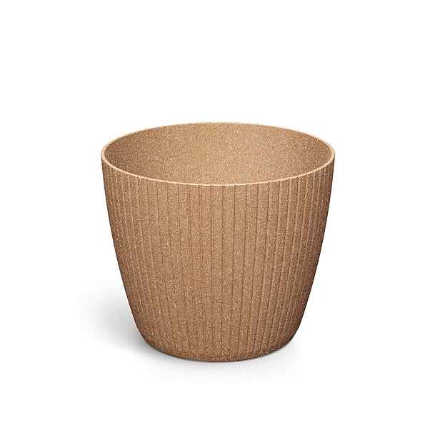 Prosperplast Květináč LAMIE ECOWOOD naturální, varianta 15,8 cm