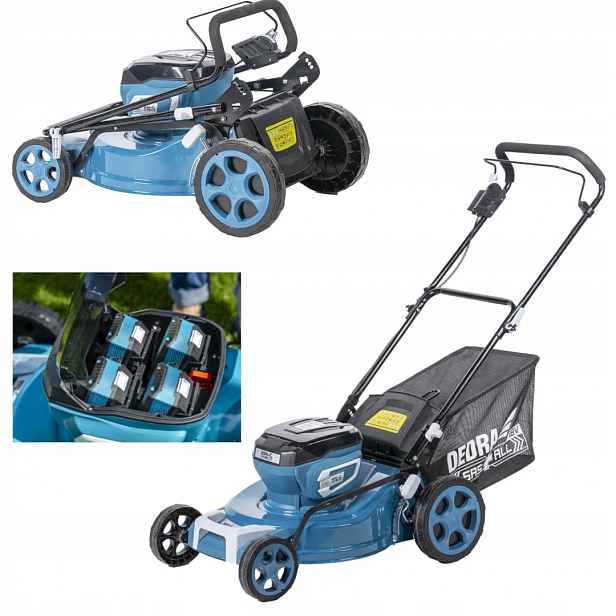 Sada sekačka 2x18V Dedra Sas 2x akumulátor DED7035, nabíječka DED7038V
