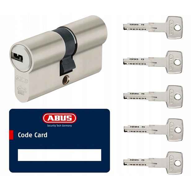 Vložka s atestem třídy C Abus D10PS Np 35/55 (90 mm), 5 klíčů, kódová karta