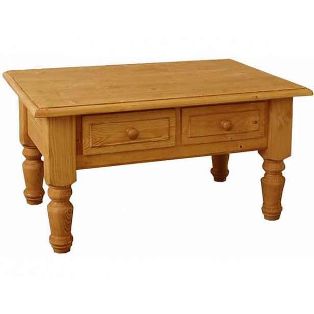 Zásuvkový konferenční stolek dub