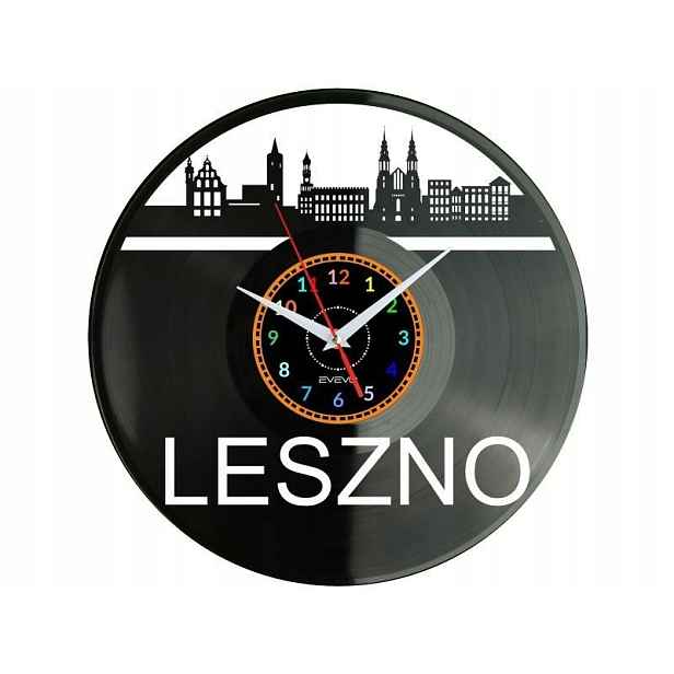Leszno Město Polsko Nápad na Dárek Nástěnná Dekorace z vinylové desky
