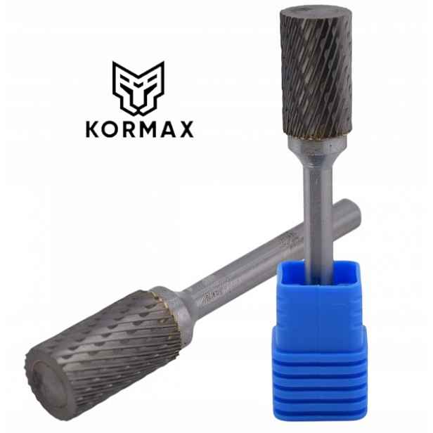 Fréza rotační pilník 14 mm 14x25x70 stopka 6 pro karbidový kov Kormax Zya