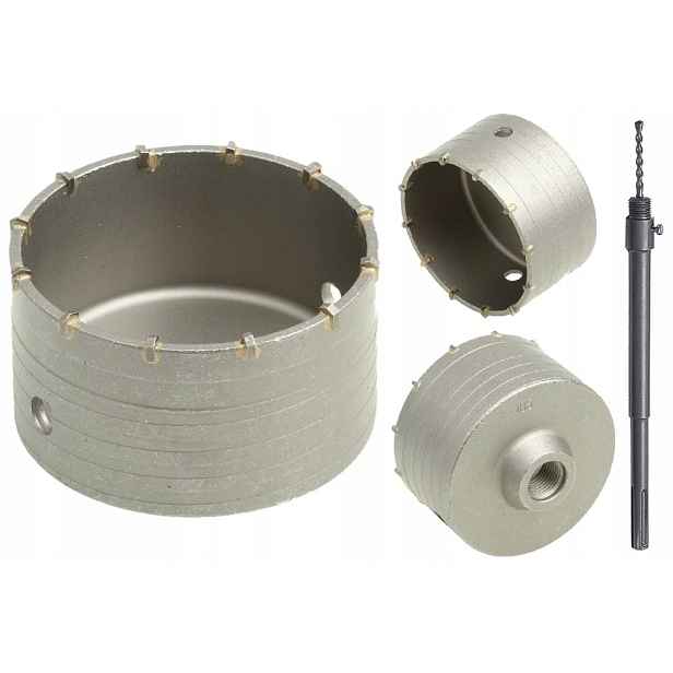 Korunka Do Korunkový Vrták 105 mm Adaptér SDS-max 350 mm, Vrtací Betonu S Vidií Max