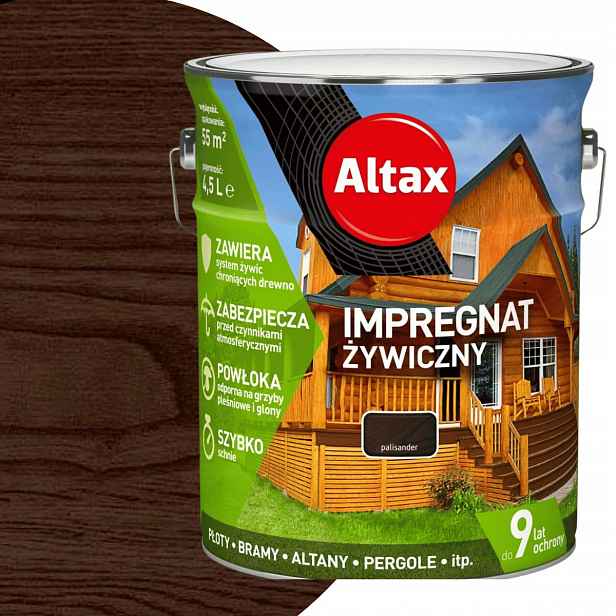 Altax Impregnát pryskyřičný 4,5L Palisander