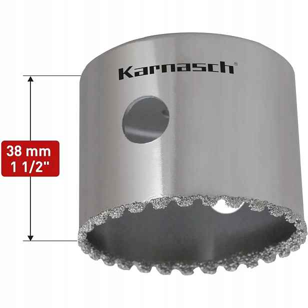 Korunkový Vrták ø 29 mm diamantová pro uhlíkové vlákno slinuté dlažby Karnasch (211500029)