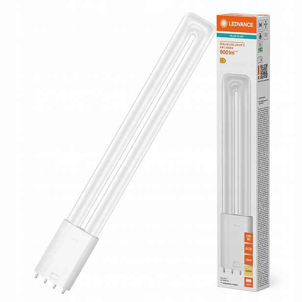 Led žárovka Dulux 2G11 8W 18W 900lm 3000K Teplá bílá Filament Ledvance