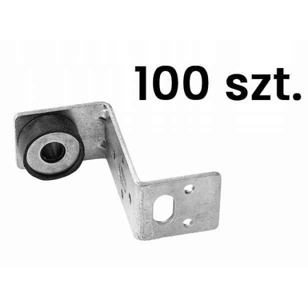 Montážní závěs typu Z, pozinkovaný držák pro ventilaci plechu 100 kusů