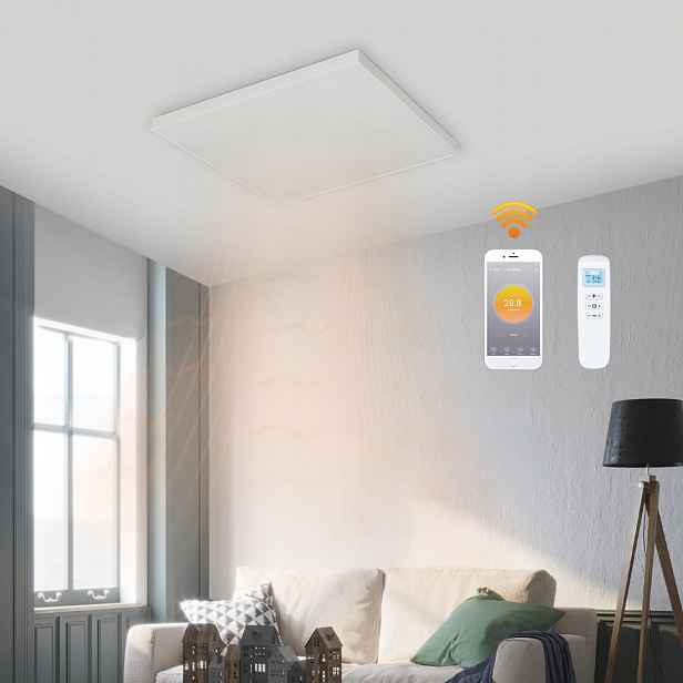 Stropní infračervený panel s termostatem 400W Wifi