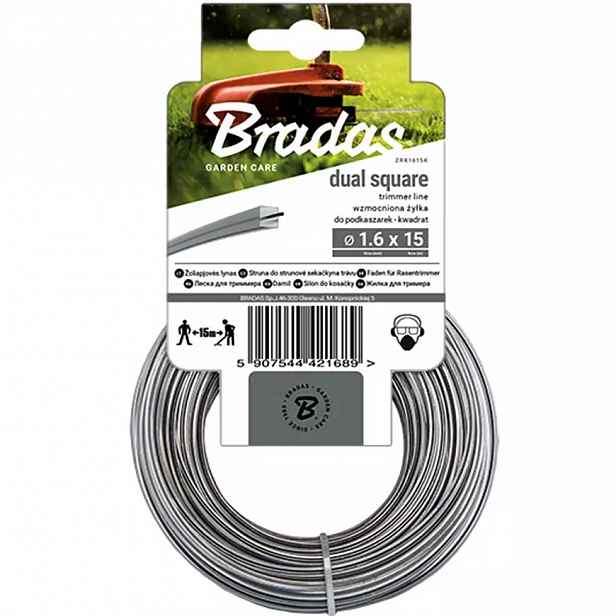 STRUNA DO SEKAČKY RIPPER DUAL 1,60MM X 15M ČTVEREC