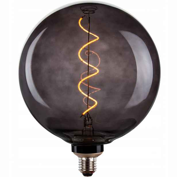 Velká Led dekorativní žárovka E27 4W kouřová Polux DecoVintage