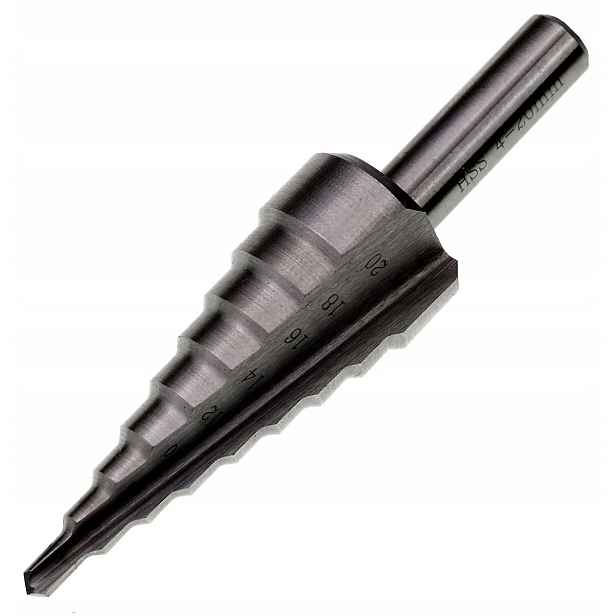 Vrták Stupňovitý Kuželový Hss 4-20 mm