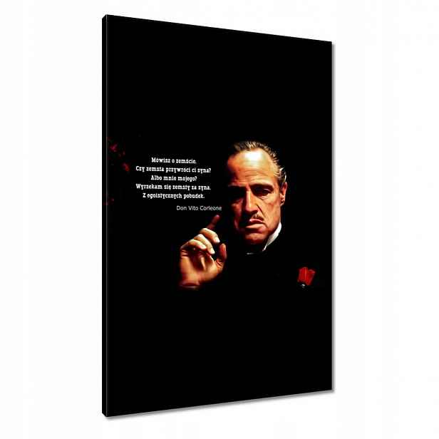 Obrazy 60x90 Godfather Don Citáty