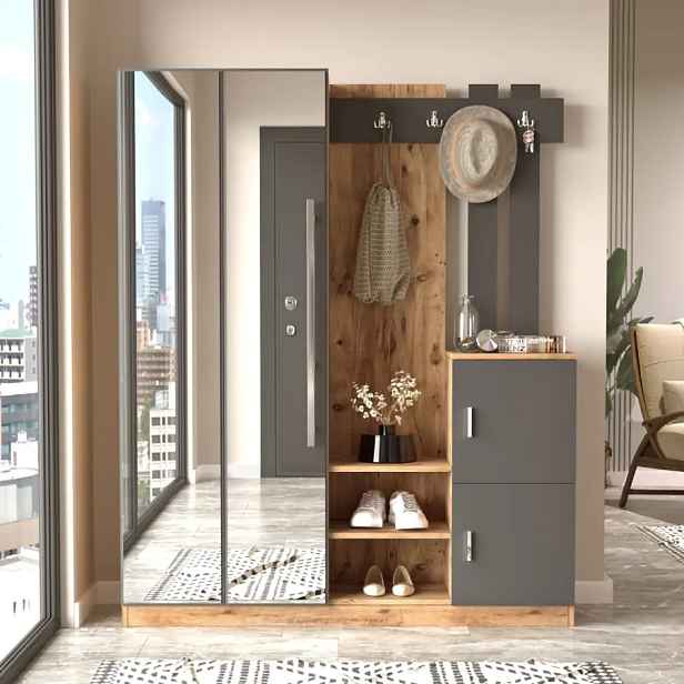 Casarredo Předsíňová sestava JENKS , borovice/antracit