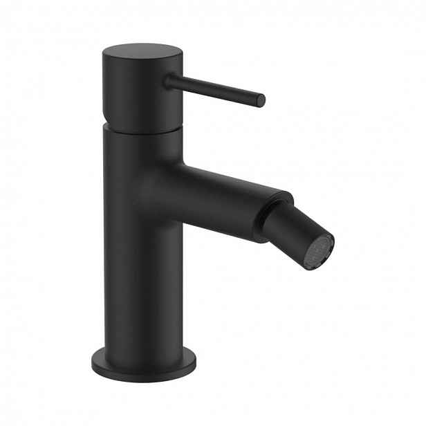 Laufen Twinplus Slim - Bidetová baterie s výpustí, matná černá HF505410428010