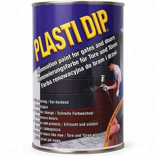 Plasti Dip Barva pro brány a ploty 1L PlastiDip pro malování pistolí