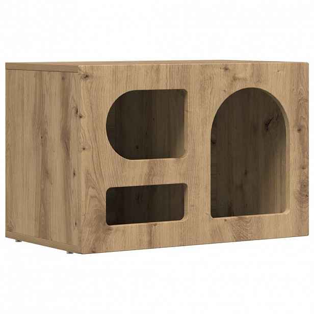 vidaXL Televizní skříň ELST 60 x 35 x 40 cm Artisanový dub