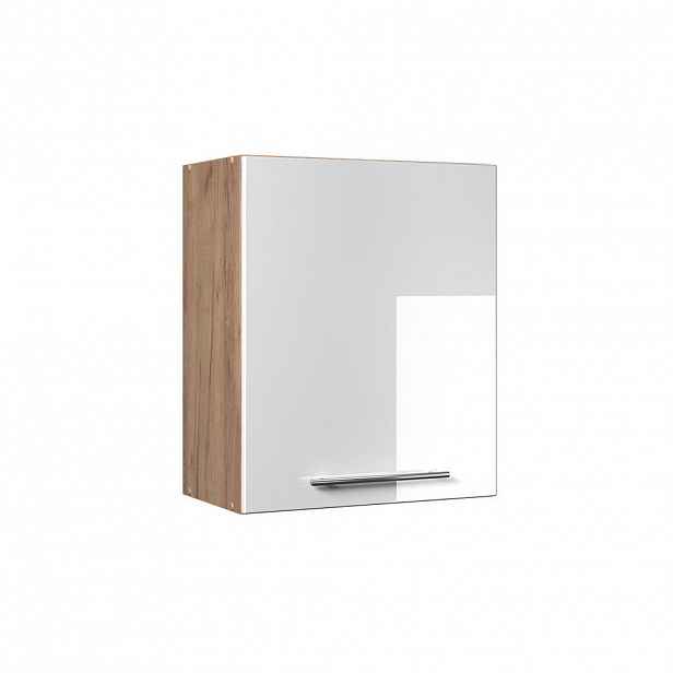 Vicco VĚŠÁK NA STĚNU Fame-Line, Bílá vysoký lesk, 60 cm