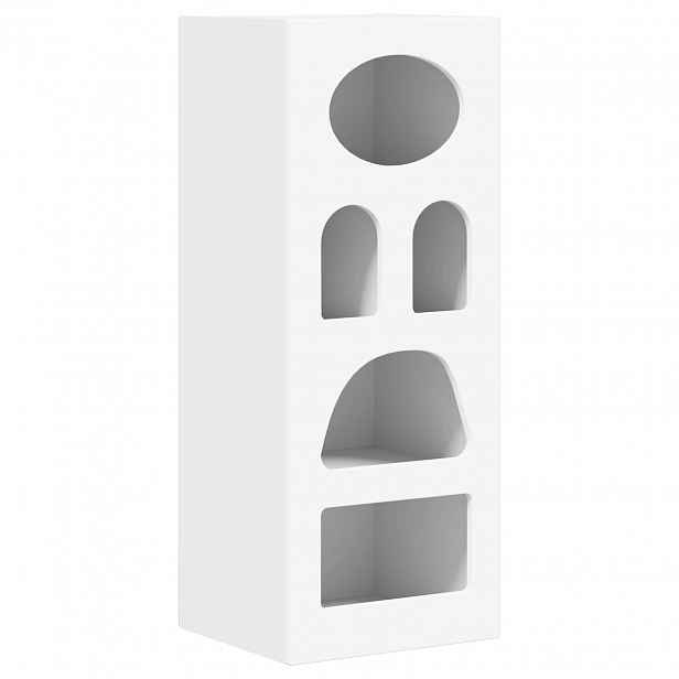 vidaXL Servírovací skříň ELST Bílá 40 x 35 x 100,5 cm Kompozitní dřevo