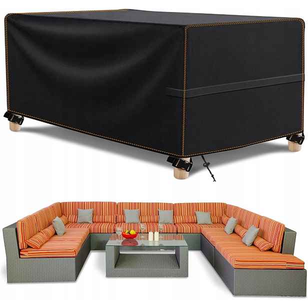 Voděodolný Obal Na Zahradní Nábytek 300x250x100 CM Silný Odolný XXL