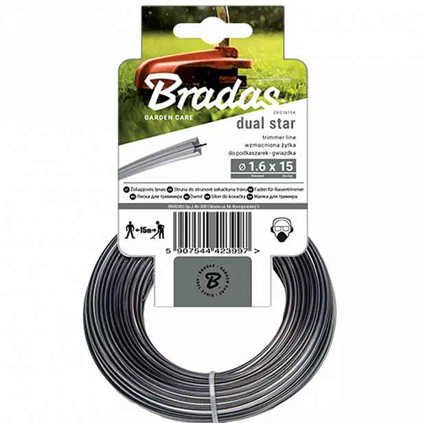 STRUNA DO SEKAČKY RIPPER DUAL 1,60MM X 15M HVĚZDA