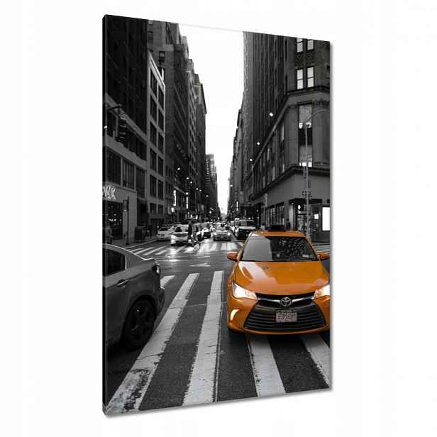 Obrazy 80x120 Žluté taxíky Taxi Taksi