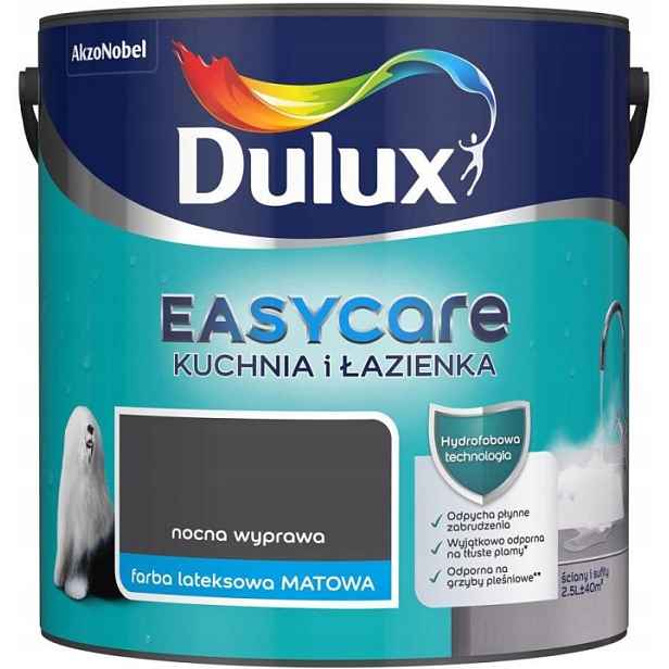 Dulux Barva Easycare Kuchyně A Koupelna 2,5L Noční Výprava