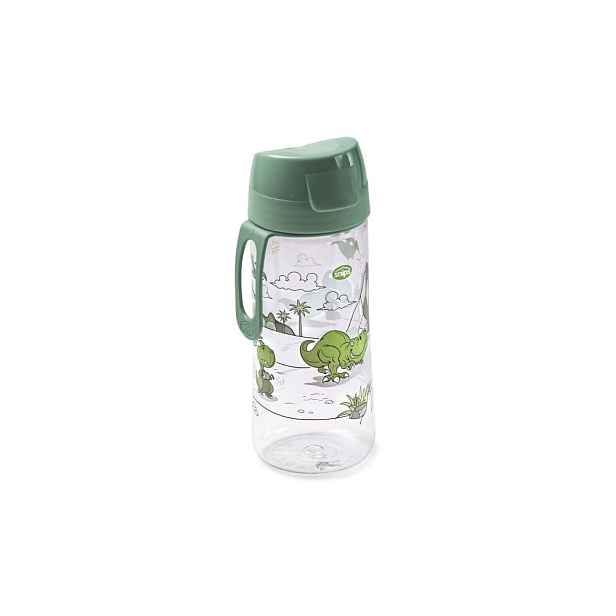 Zelená tritanová dětská lahev 500 ml Dinosaur – Snips