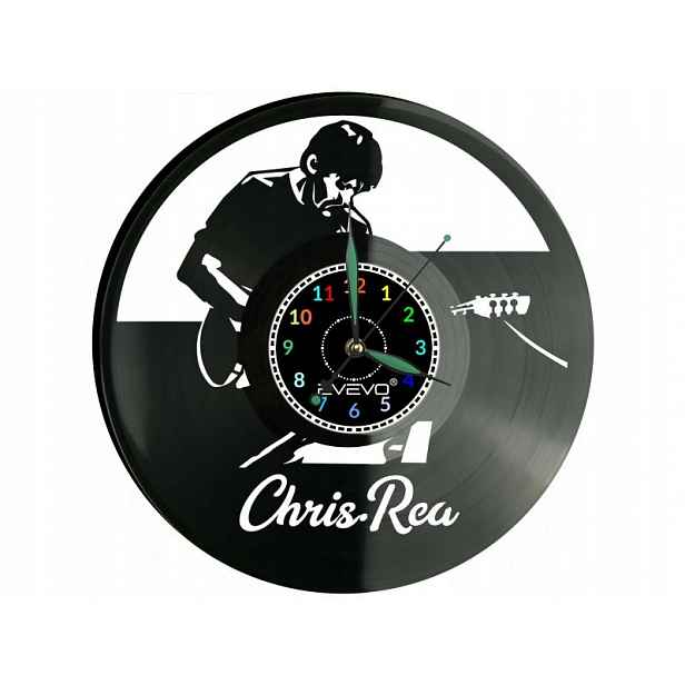 Chris Rea Dárek Originální dekorace do domu Hodiny z vinylové desky