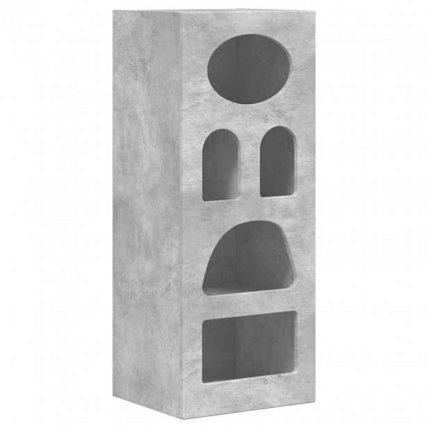 vidaXL Servírovací skříň ELST Betonově šedá 40 x 35 x 100,5 cm
