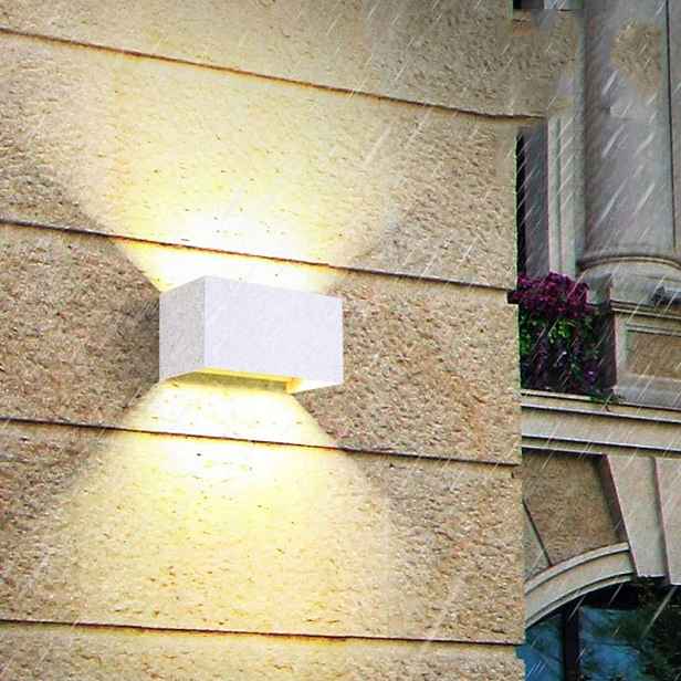 24W Led nástěnná fasádní lampa Venkovní zahradní svítidlo Nahoru Dolů IP65