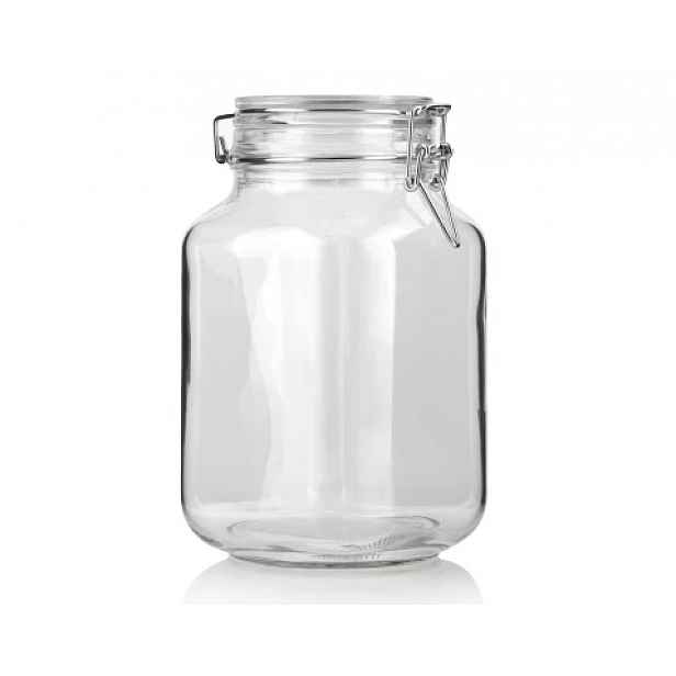 Dóza na potraviny skleněná, 2 l